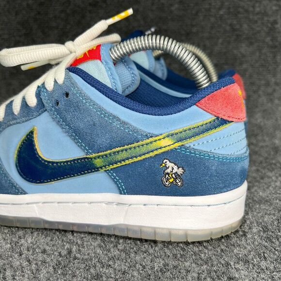 Nike SB Dunk Low Why So Sad? Shoes Men's 6‎ Blue Athletic Retro Skate Sneakers - Picture 6 of 15
